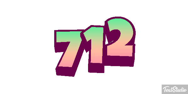 712 Efecto de texto