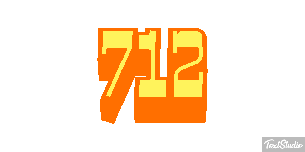 712 Efecto de texto