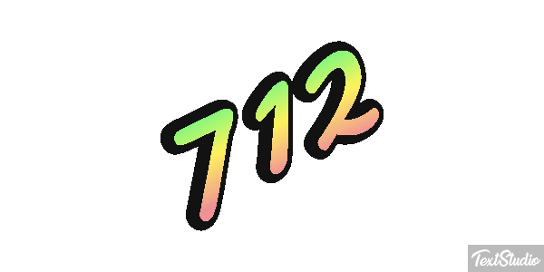 712 Efecto de texto