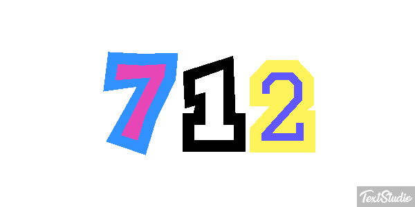 712 Efecto de texto