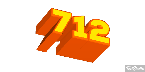 712 Efecto de texto