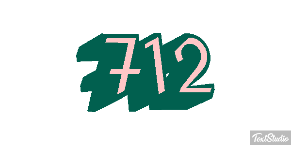 712 Efecto de texto