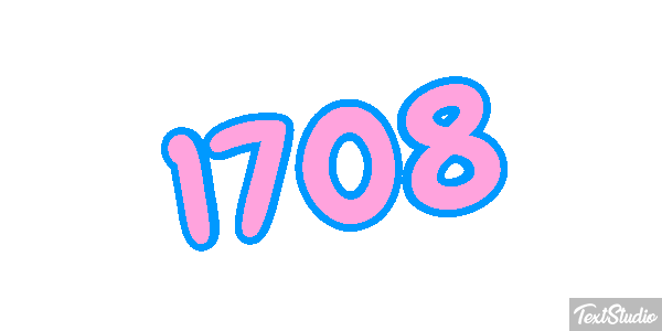 1708 Text effect
