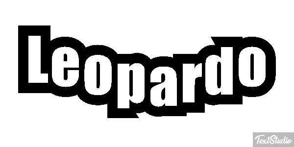 Leopardo Текстовый эффект