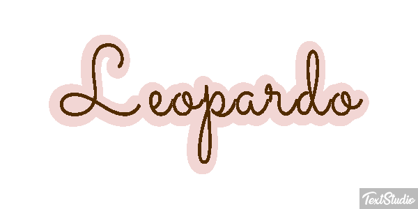 Leopardo Текстовый эффект
