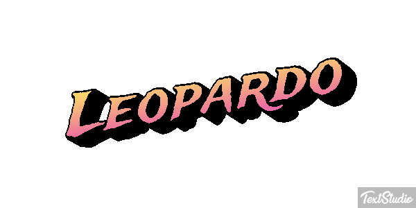 Leopardo Текстовый эффект