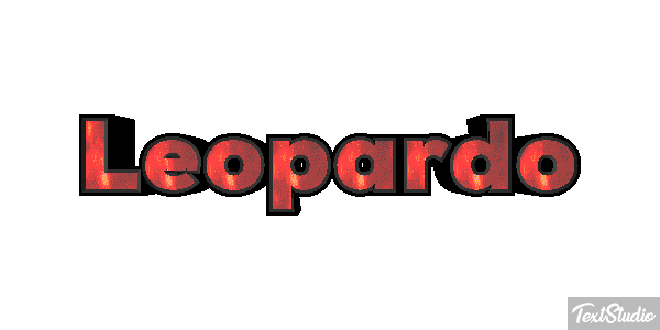 Leopardo Текстовый эффект