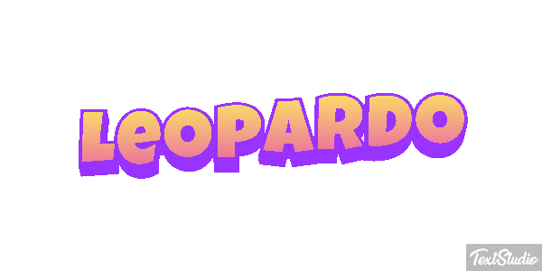 Leopardo Текстовый эффект