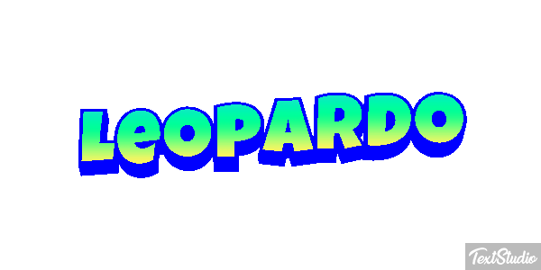 Leopardo Текстовый эффект