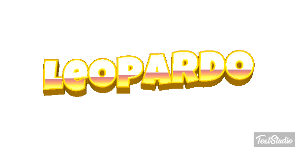 Leopardo Текстовый эффект