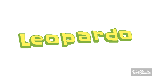 Leopardo Текстовый эффект