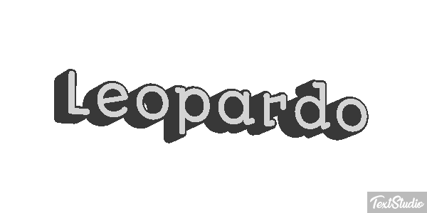 Leopardo Текстовый эффект