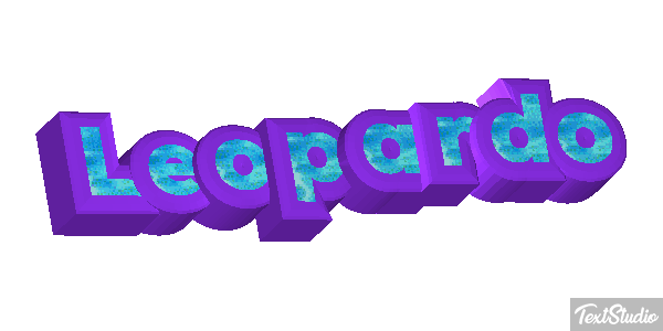 Leopardo Текстовый эффект