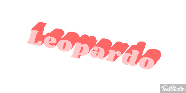 Leopardo Текстовый эффект