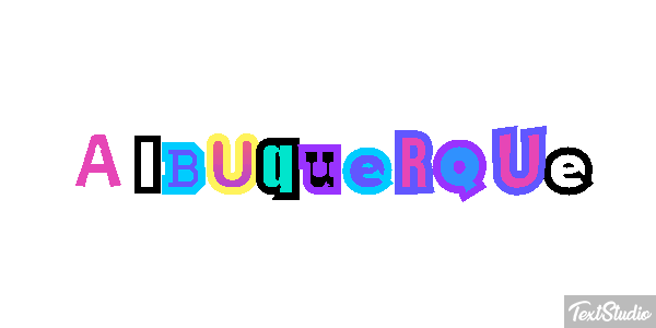 Albuquerque Effetto testo