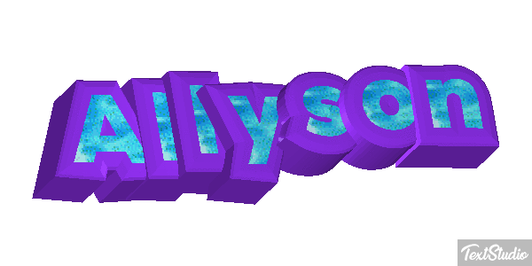 Allyson Efekt tekstowy