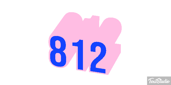 812 Efekt tekstowy