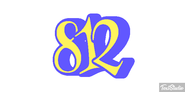 812 Efekt tekstowy