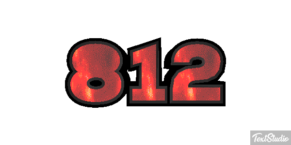 812 Efekt tekstowy
