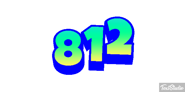 812 Efekt tekstowy