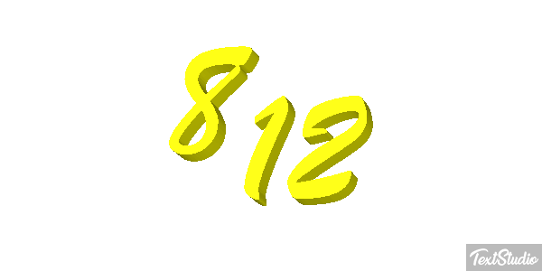 812 Efekt tekstowy