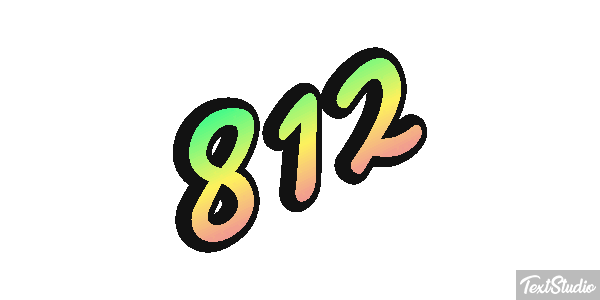 812 Efekt tekstowy