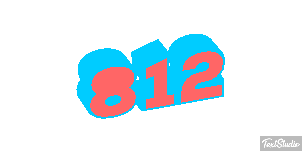 812 Efekt tekstowy