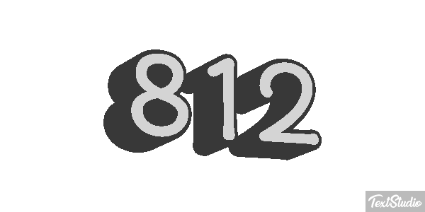 812 Efekt tekstowy