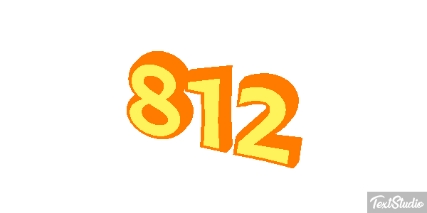 812 Efekt tekstowy