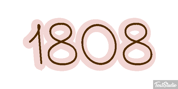 1808 Текстовый эффект