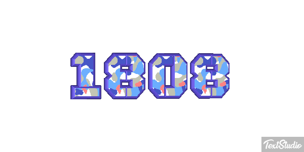 1808 Текстовый эффект