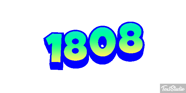 1808 Текстовый эффект