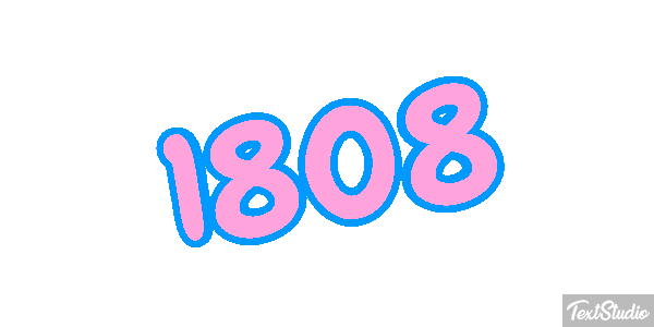 1808 Текстовый эффект