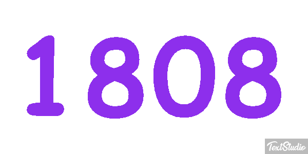 1808 Текстовый эффект