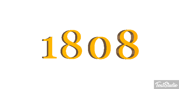 1808 Текстовый эффект