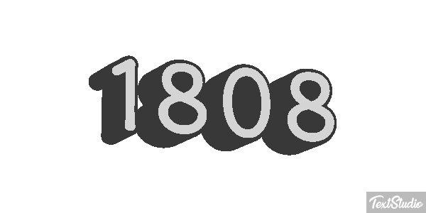 1808 Текстовый эффект