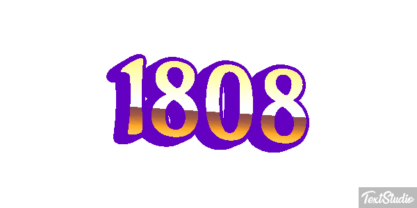 1808 Текстовый эффект