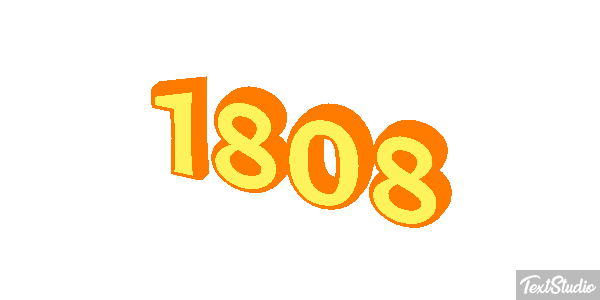1808 Текстовый эффект