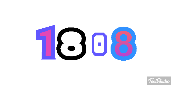 1808 Текстовый эффект