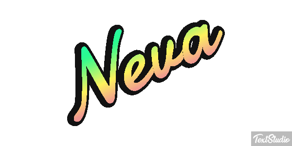Neva Effetto testo