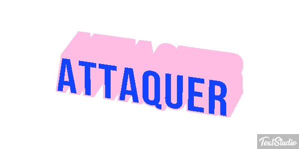 Attaquer Effet de texte