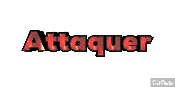 Attaquer Effet de texte
