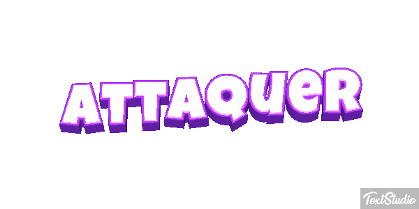 Attaquer Effet de texte