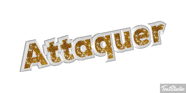 Attaquer Effet de texte