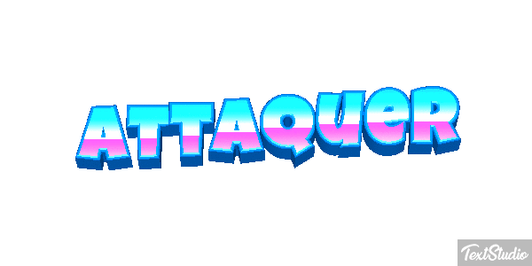 Attaquer Effet de texte