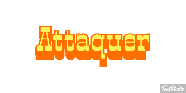 Attaquer Effet de texte