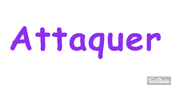 Attaquer Effet de texte
