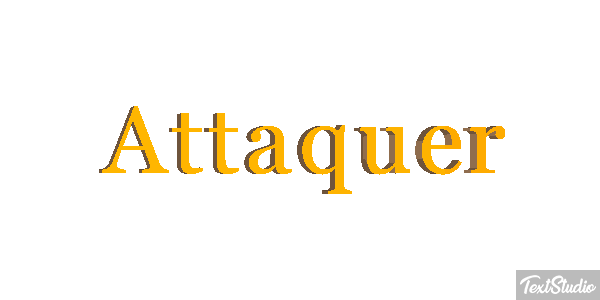 Attaquer Effet de texte