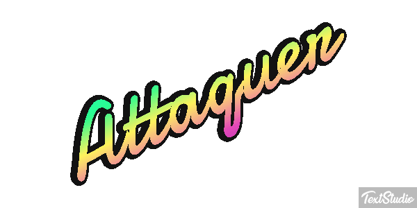 Attaquer Effet de texte