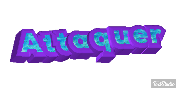 Attaquer Effet de texte